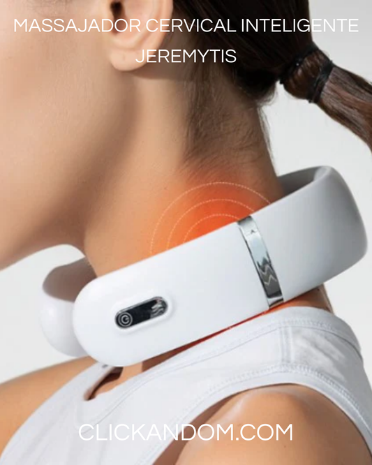 MASSAJADOR CERVICAL INTELIGENTE-ALIVIO IMEDIATO PARA DORES NO PESCOÇO E OMBROS