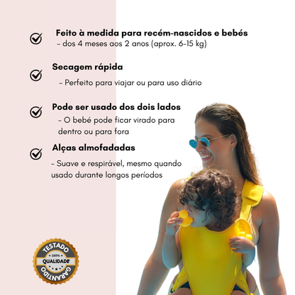 AquaCuddle - Porta-bebés à prova de água