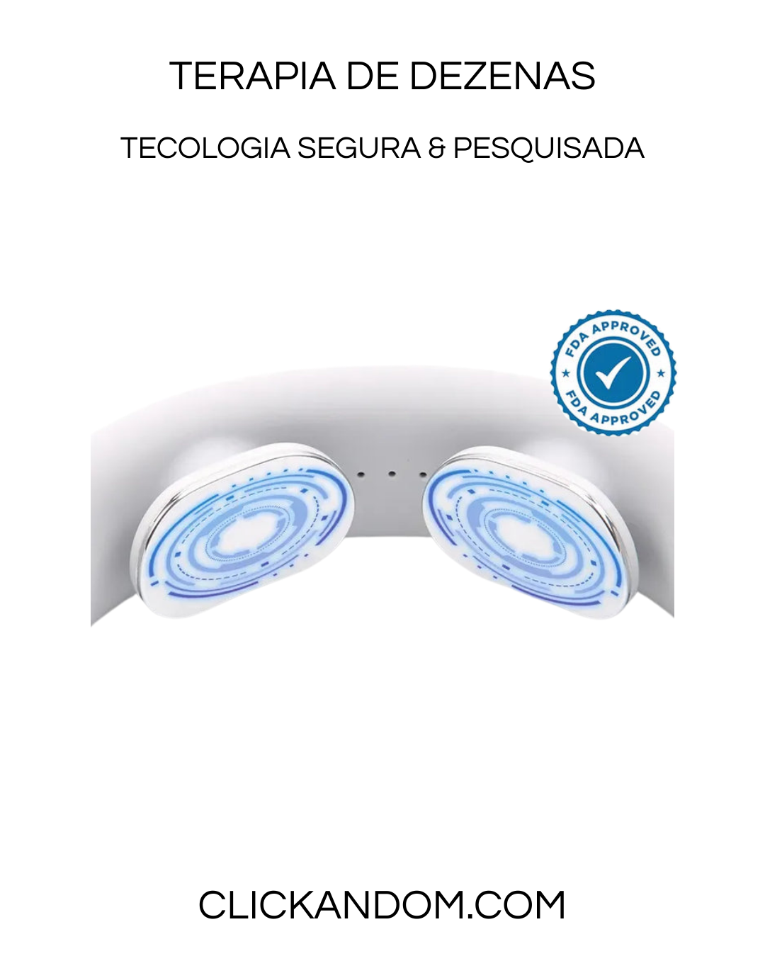 MASSAJADOR CERVICAL INTELIGENTE-ALIVIO IMEDIATO PARA DORES NO PESCOÇO E OMBROS