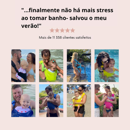 AquaCuddle - Porta-bebés à prova de água