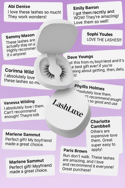 LashLuxe Magnetics™ - Pestanas Falsas Magnéticas Premium